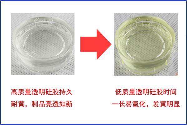 高透硅膠制品發(fā)黃，你可接受？